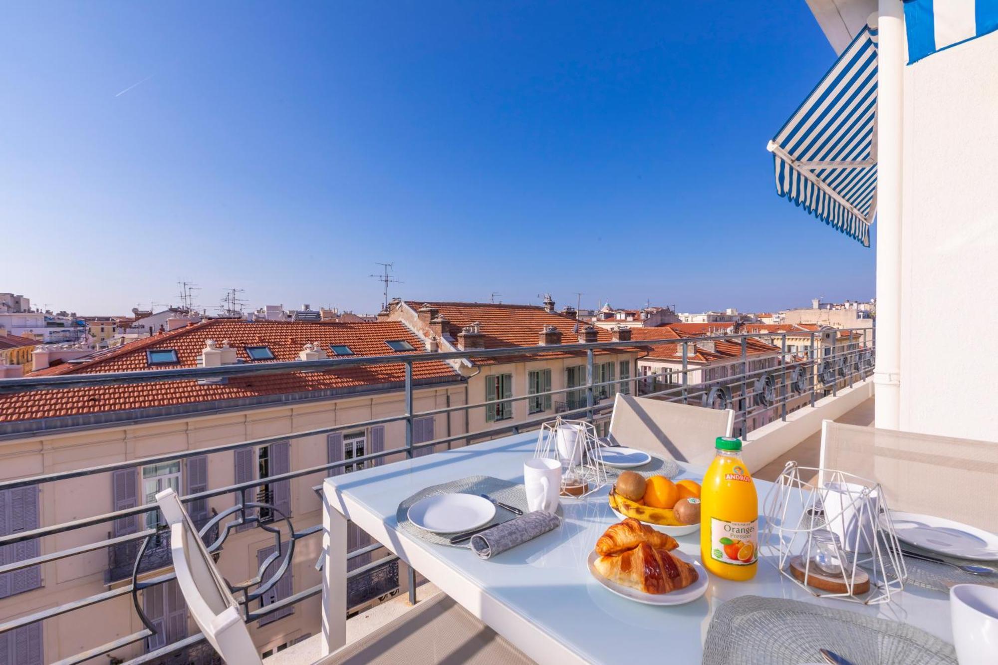 Rooftop At Palais De La Buffa - Happy Appartamento Nizza